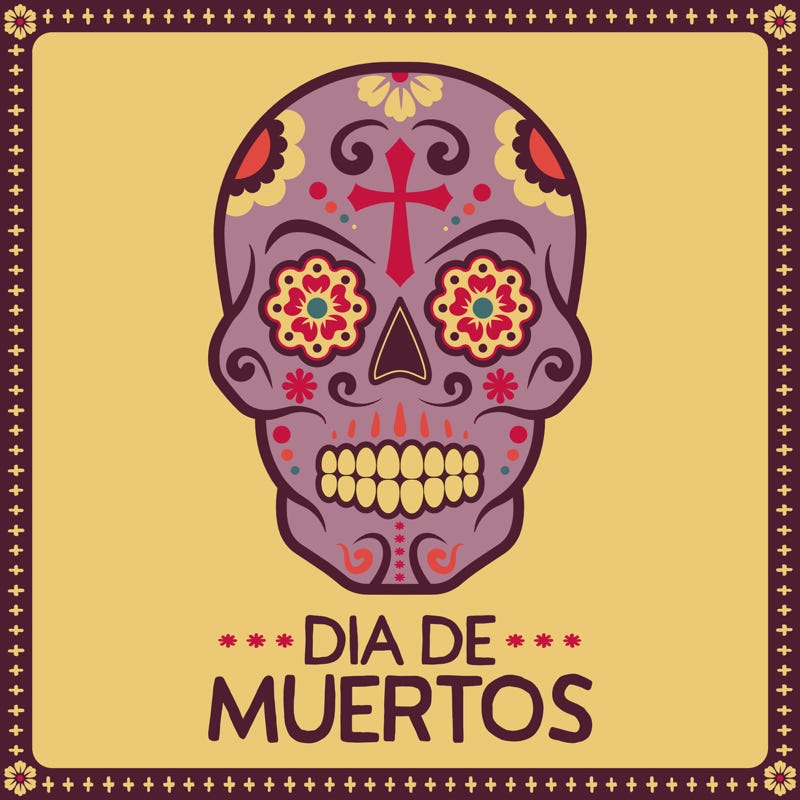 Dia De Muertos Logo Design