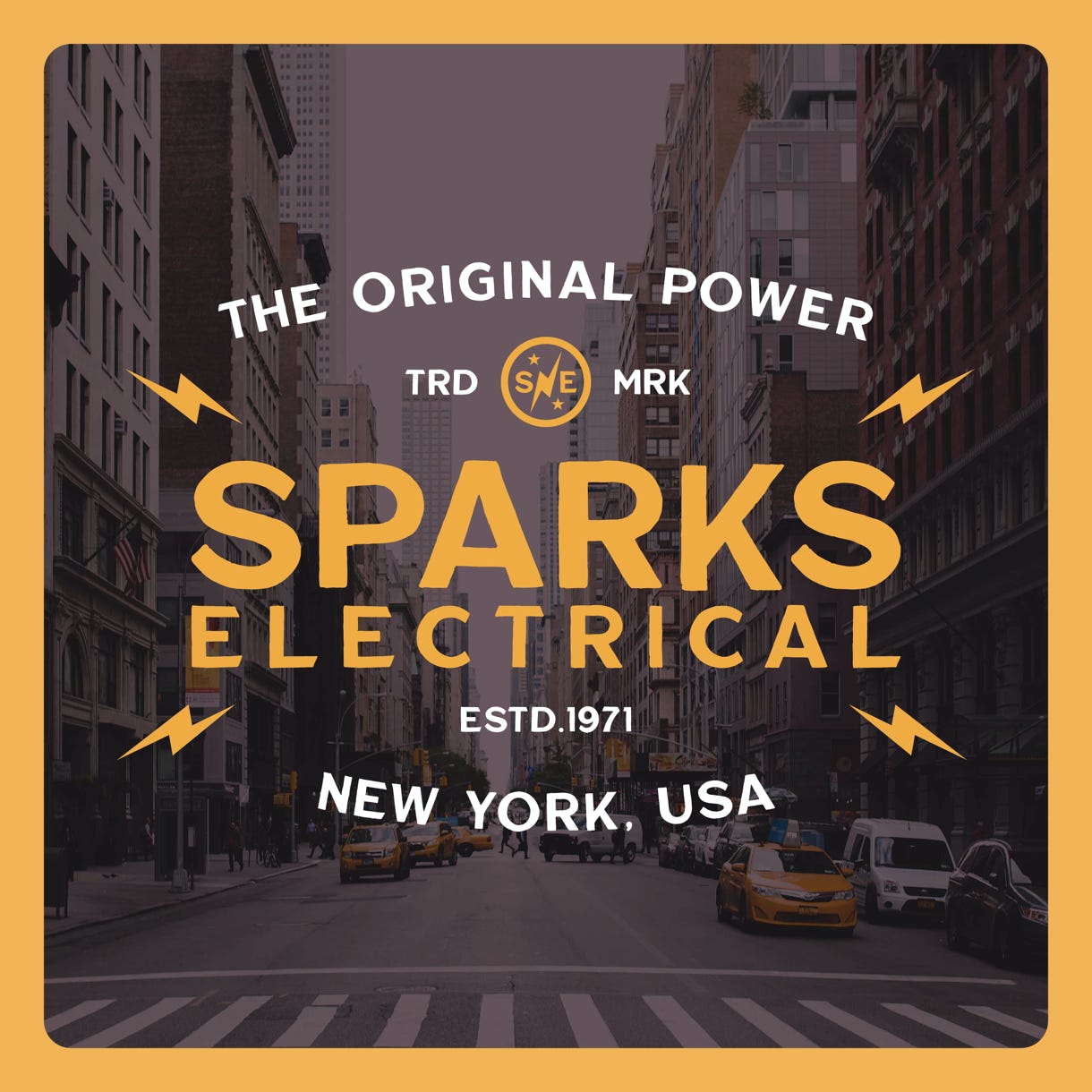 Sparks Electrical - The Original Power with Background